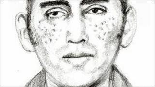 Artist's impression of sex attacker
