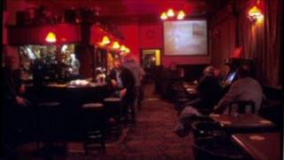 Interior of pub