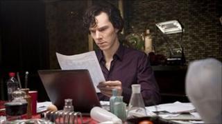 Benedict Cumberbatch as Sherlock Holmes