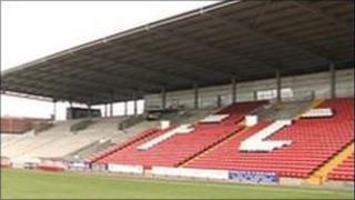 Rotherham United's former home, the Millmoor Stadium