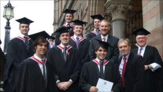 IOM College graduates