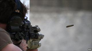 US special forces soldier