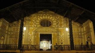 The Jesuit church of Concepcion, Chiquitania, Bolivia, November 2010