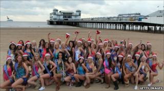 Some of the contestants at a press preview earlier this week