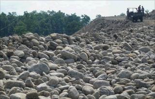 Stones and boulders