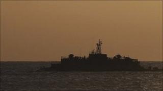 South Korea ships of Yeonpyeong island (6 Dec 2010)