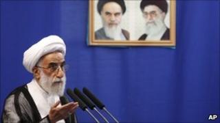 Ayatollah Ahmad Jannati, August 2010