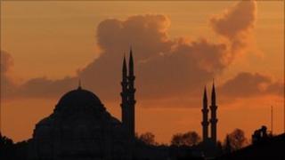 Ottoman-era mosque, Istanbul (6 December 2010)