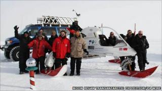 The expedition team. Photo: 3 December 2010