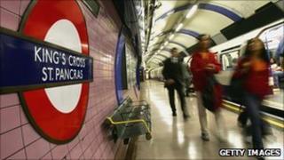 King's Cross underground station
