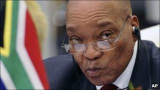 President Jacob Zuma in November 2010