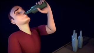 Dorset Police drinking animation