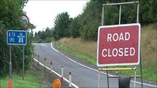 Crash scene
