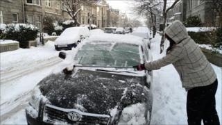 snow in Aberdeen