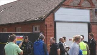 Former Mines Rescue Centre in Wrexham