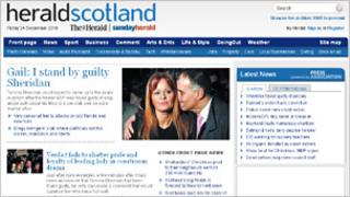 The Herald website
