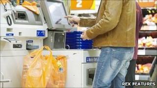 Self-service till
