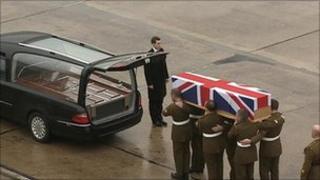 Repatriation of Charles Wood