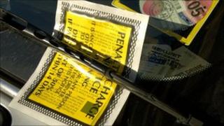 Parking fine