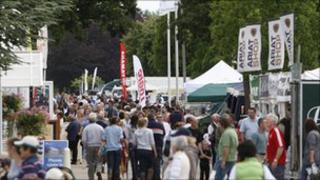 Visitors at Stoneleigh Park