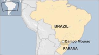 Map of Brazil