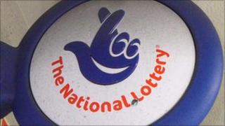 Lottery sign
