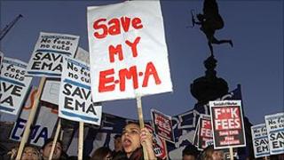 EMA protesters