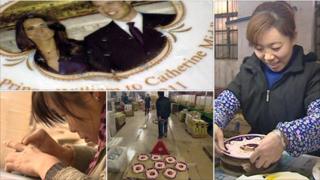 Chinese factory montage