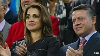 Queen Rania and King Abdullah II of Jordan - 13 November 2010
