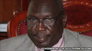 Jimmy Lemi Milla (Photo: Government of Southern Sudan)