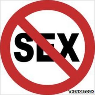 'No sex' logo