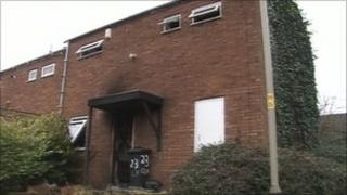 Scene of fire