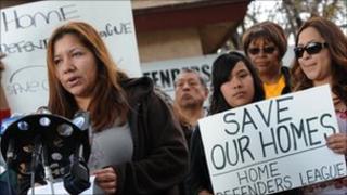 Housing protesters
