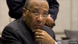 Former Liberian President Charles Taylor, 8 February 2011