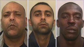 From left, Mohammed Hafiz, Arfan Rafiq and Simeon Henderson