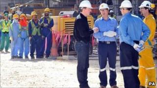 David Cameron said on a visit to Qatar that the deal was good for energy security