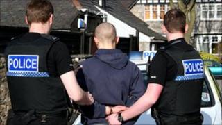 Grampian Police arrest (generic)