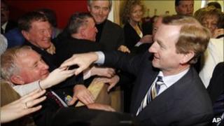 Fine Gael leader, Enda Kenny