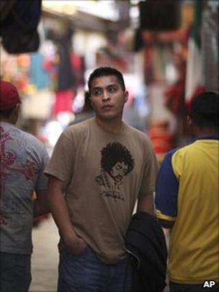 Antonio Zuniga, the protagonist of the film, on 16 February 2011