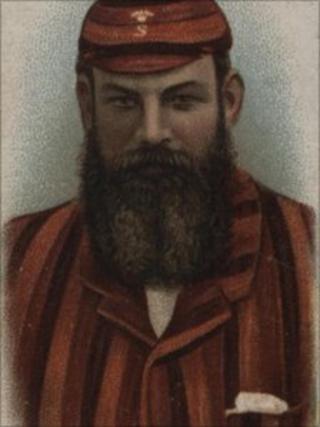 WG Grace cigarette card