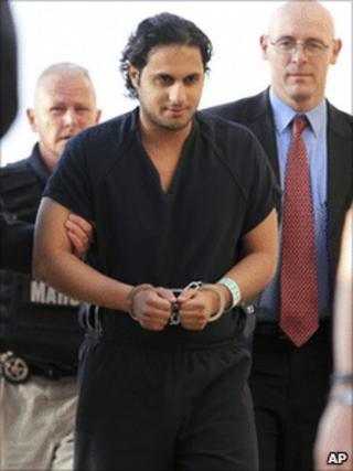 Khalid Ali-M Aldawsari seen in a February file photo