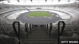 Olympic Stadium interior