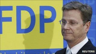 Germany's Foreign Minister Guido Westerwelle, 3 Apr 11