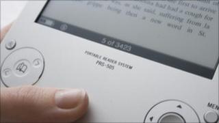 e-book reader