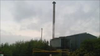 The coking and chemical plant at Royston