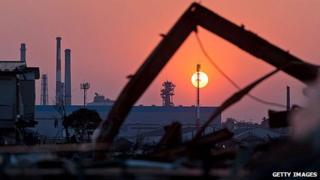 Sun over Ishinomaki