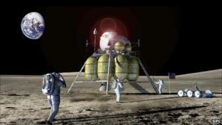 Astronauts in space