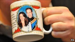 Royal wedding mug