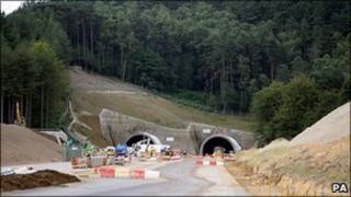 Hindhead tunnel