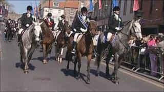 Riding of Berwick's Bounds